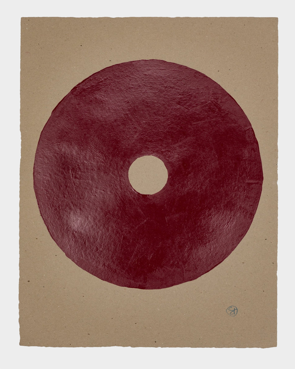 Red Circle II (Figures)